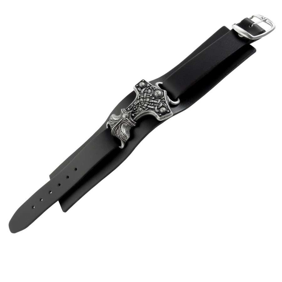 Thorshammer Lederarmband